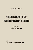 Marktforschung in der mittelständischen Industrie