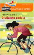 Giulia che pedala