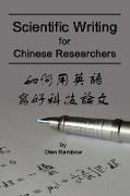 Scientific Writing for Chinese Researchers