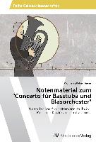 Notenmaterial zum "Concerto für Basstuba und Blasorchester"