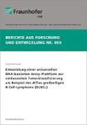 Entwicklung einer universellen DNA-basierten Array-Plattform zur verbesserten Tumorklassifizierung am Beispiel des diffus großzelligen B-Zell-Lymphoms (DLBCL)