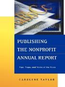 Publishing the Nonprofit Annual Report