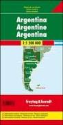 Argentinien, Autokarte 1:1,5 Mio
