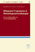 Bilinguale Programme in Kindertageseinrichtungen