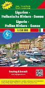 Ligurien - Italienische Riviera - Genua, Autokarte 1:150.000, Top 10 Tips