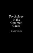 Psychology in the Common Cause