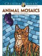 Creative Haven Animals Mosaics Coloring Book