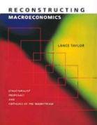 Reconstructing Macroeconomics