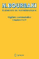 Algèbre commutative Chapitre 8 et 9