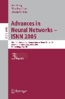 Advances in Neural Networks - ISNN 2005 / 3