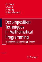 Decomposition Techniques in Mathematical Programming