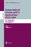 Computational Science and Its Applications - ICCSA 2004. Part 4