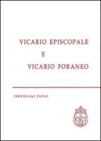 Vicario Episcopale E Vicario Foraneo