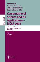 Computational Science and Its Applications - ICCSA 2003. Part 2