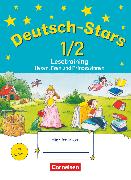 Deutsch-Stars, Allgemeine Ausgabe, 1./2. Schuljahr, Lesetraining - Hexen, Feen und Prinzessinnen, Übungsheft, Mit Lösungen