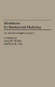 Information for International Marketing