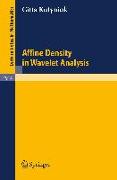 Affine Density in Wavelet Analysis