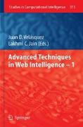 Advanced Techniques in Web Intelligence -1