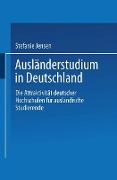 Ausländerstudium in Deutschland