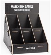 Helvetiq Leerdisplay. Matchboxes
