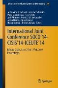 International Joint Conference SOCO¿14-CISIS¿14-ICEUTE¿14