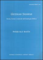 Gezerah Shawah: Storie Forme E Metodi Dell'analogia Biblica