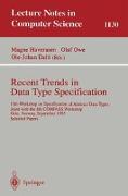 Recent Trends in Data Type Specification