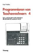 Lehr- und Übungsbuch für die Rechner HP-29C/HP-19C und HP-67/HP-97