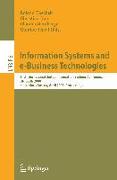 Information Systems and e-Business Technologies