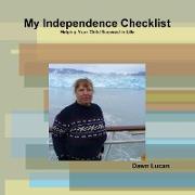 My Independence Checklist