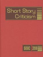 Short Story Criticism, Volume 208: Excerpts from Criticism of the Works of Short Fiction Writers