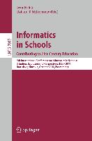 Informatics in Schools: Contributing to 21st Century Education