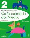 Proyecto Unha a Unha, coñecemento do medio, 2 Educación Primaria (Galicia). Cuaderno