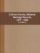 Cullman County, Alabama Marriage Records, 1877 - 1920