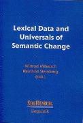 Lexical Data and Universals of Semantic Change