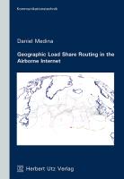 Geographic Load Share Routing in the Airborne Internet