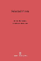 Selected Prose