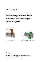 Beschichtungsverfahren für die Press-Presslöt-Verbindungen - Reibauftraglöten