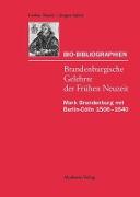 Mark Brandenburg mit Berlin-Cölln 1506¿1640