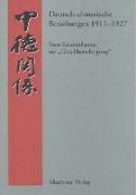 Deutsch-chinesische Beziehungen 1911-1927