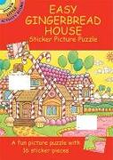 Easy Gingerbread House Sticker Pict