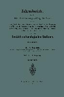 Jahresbericht über die Beobachtungs-Ergebnisse der von den forstlichen Versuchsanstalten des Königreichs Preussen, des Königreichs Württemberg, des Herzogthums Braunschweig, der thüringischen Staaten, der Reichslande und dem Landesdirectorium der Provinz 