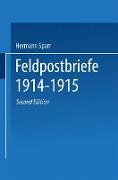 Feldpostbriefe 1914¿1915