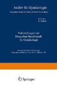 Verhandlungen der Deutschen Gesellschaft für Gynäkologie