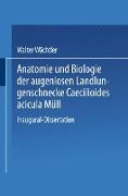 Anatomie und Biologie der augenlosen Landlungenschnecke Caecilioides acicula Müll