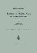 Generalbericht über das Medizinal- und Sanitäts-Wesen des Regierungsbezirks Danzig in den Jahren 1883¿1885