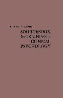 Sourcebook for Training in Clinical Psychology