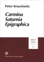Carmina Saturnia Epigraphica