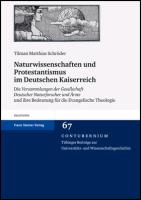 Naturwissenschaften und Protestantismus im Deutschen Kaiserreich