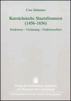 Kursächsische Staatsfinanzen (1456-1656)